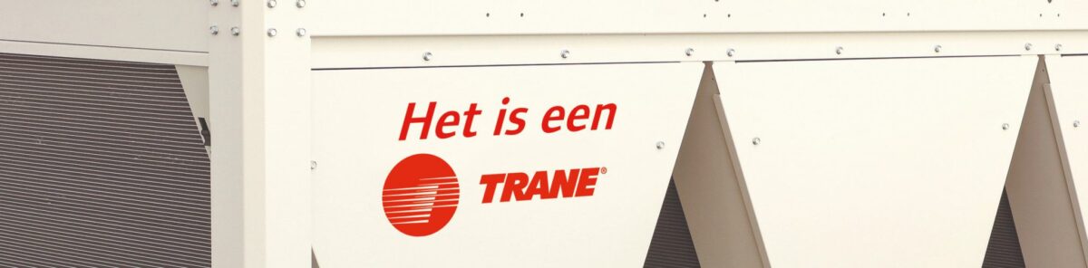 Het is een Trane header